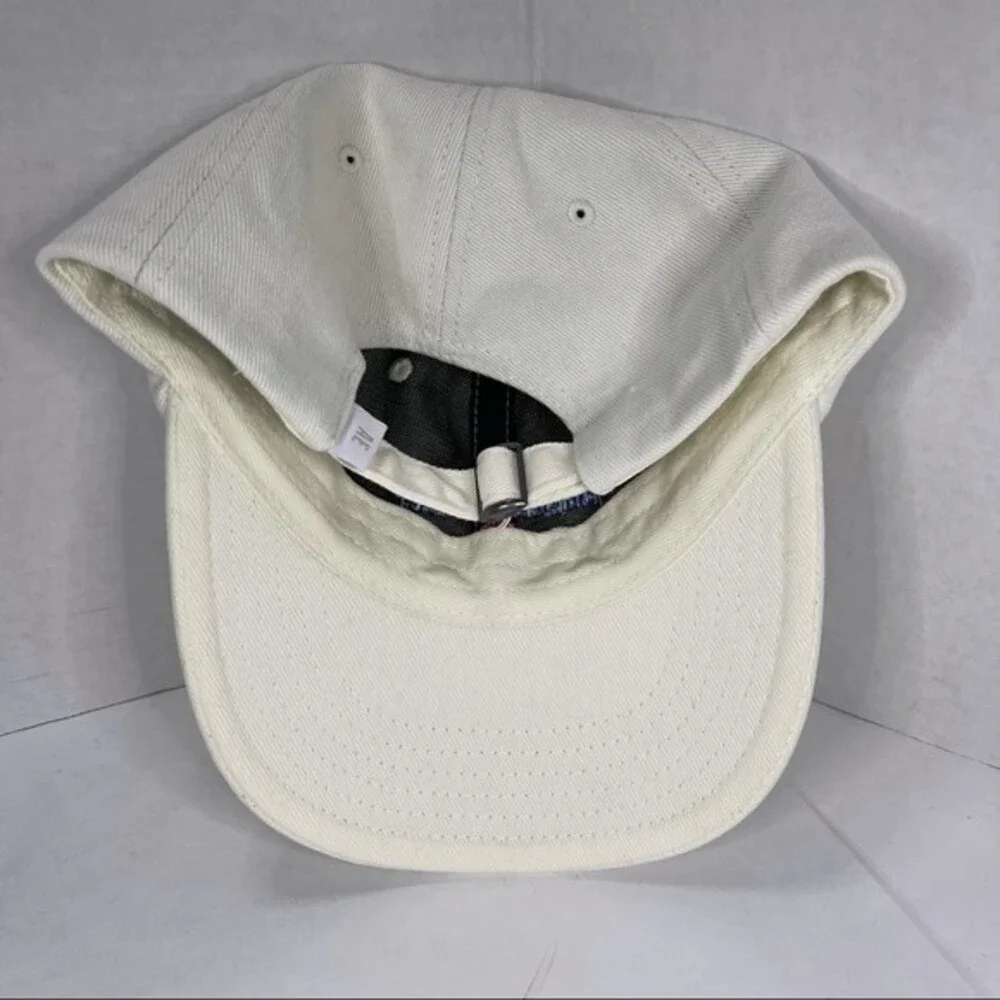 American Eagle Outfitters Hat AE White Embroidered Logo 100% Cotton One Size